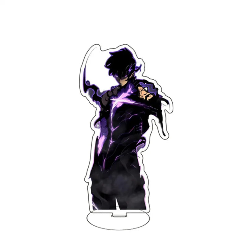 Solo Leveling 15cm/5.9in Standing Plates Acrylic Anime Peripherals Model Collectible Desk Cartoon Funny Birthday Gifts Decor